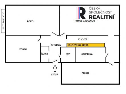 Prodej bytu, 4+1, 88 m²