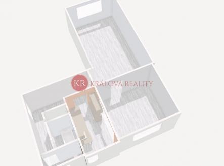 Prodej bytu, 2+1, 54 m²