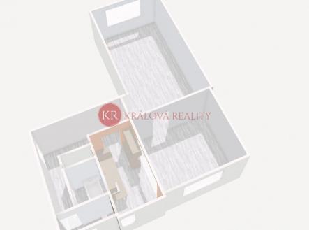 Prodej bytu, 2+1, 54 m²