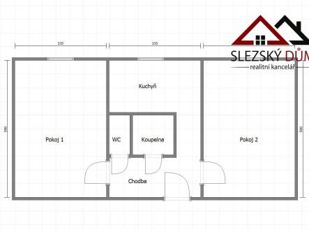 Tel. 604 799 700 RK Slezský dům | Pronájem bytu, 2+1, 56 m²