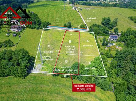 dji-0964-deleni-v1-prodej-b.jpg | Prodej - pozemek pro bydlení, 2 369 m²