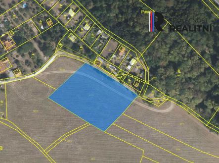 Prodej - pozemek, zemědělská půda, 4 998 m²