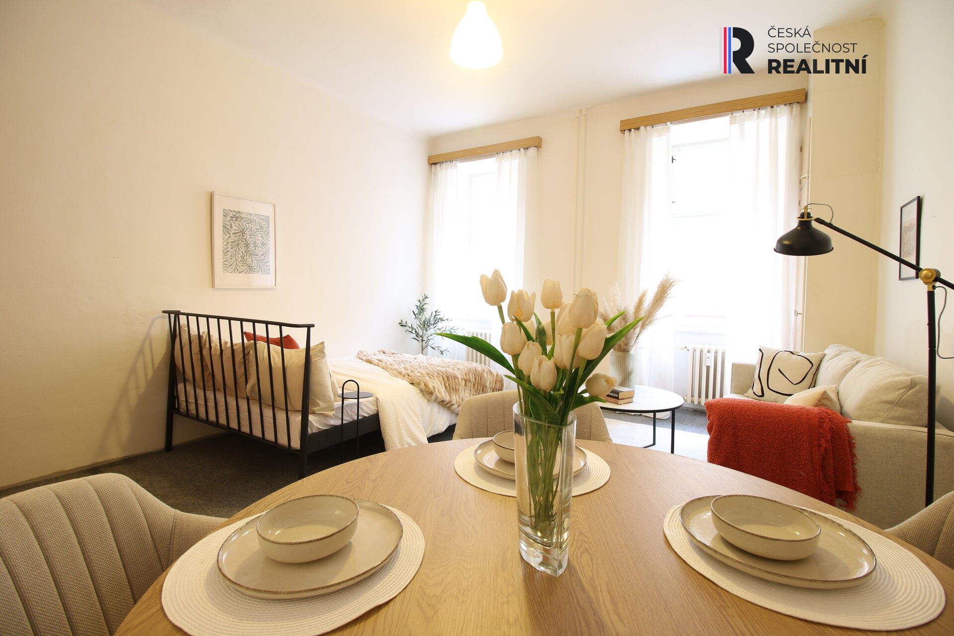 Prodej bytové jednotky 1+kk, 36 m2, Antonínská