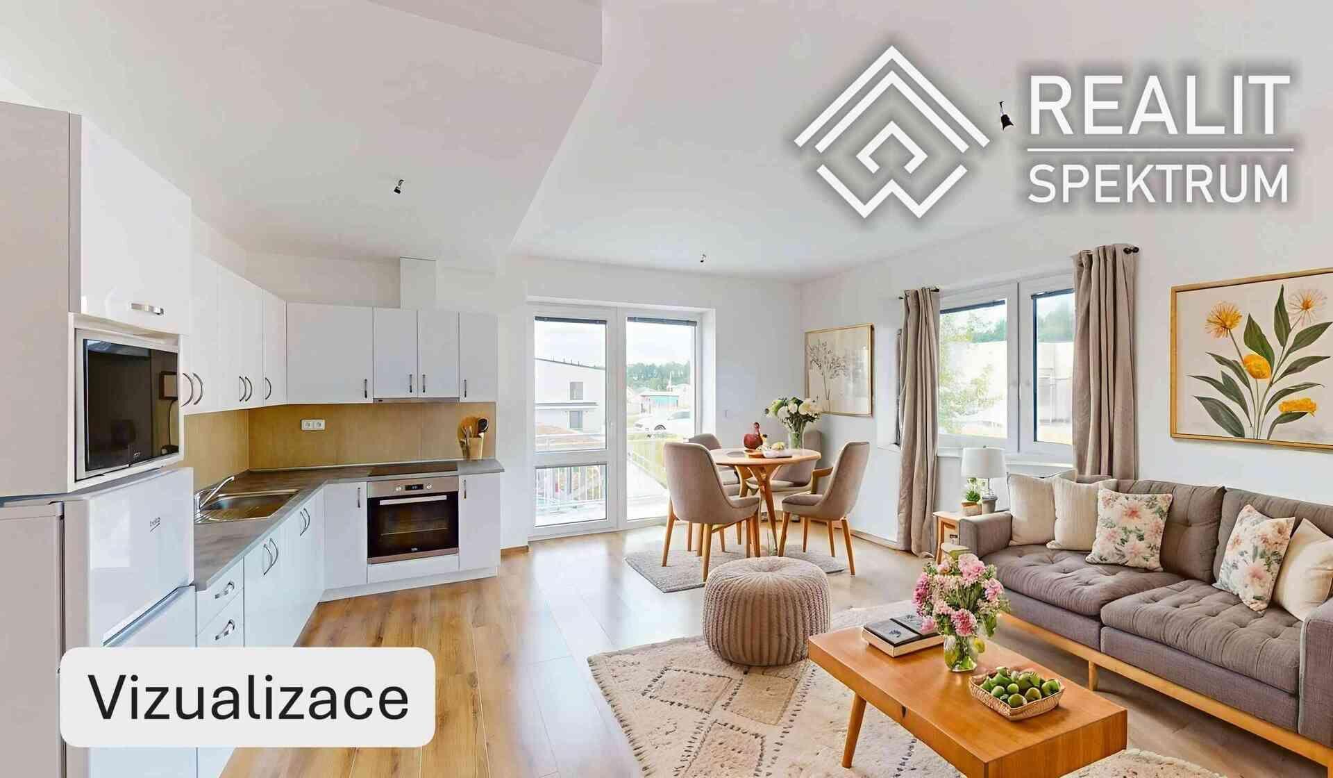 Pronájem bytu 2+kk, 51 m²