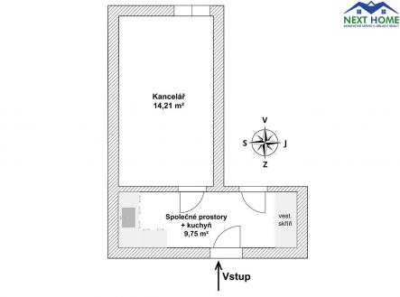 Planek_1721.jpeg | Pronájem - kanceláře, 14 m²