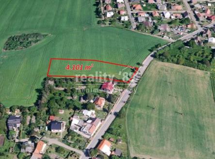 letecký snímek | Prodej - pozemek pro bydlení, 4 101 m²