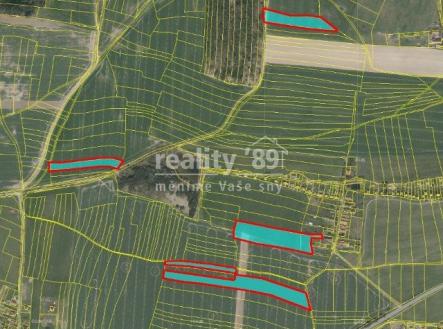 Prodej - pozemek, zemědělská půda, 21 984 m²