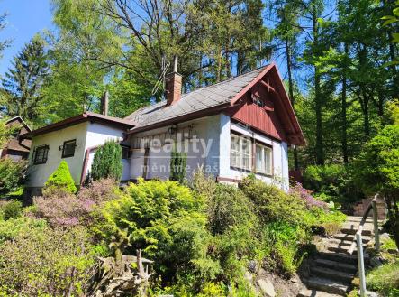 Pohled ze zahrady | Prodej - chata/rekreační objekt, 48 m²