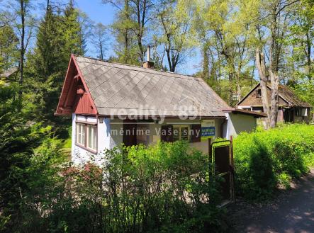 Pohled z cesty | Prodej - chata/rekreační objekt, 48 m²