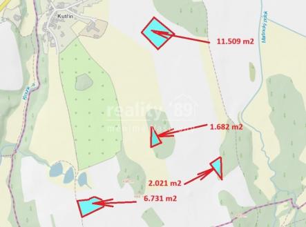 Snímek 1. | Prodej - pozemek, zemědělská půda, 21 943 m²