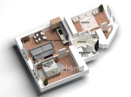 Prodej bytu, 3+kk, 73 m²