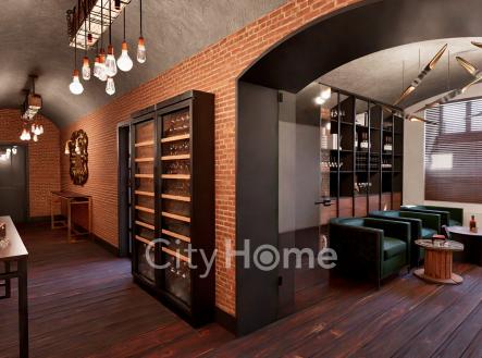 Mělnická12_komerce_vizualizace | Prodej - obchodní prostor, 95 m²