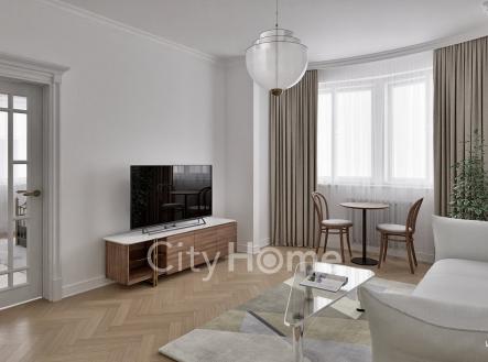 A2_2_Na Václavce_vizualizace | Prodej bytu, 2+1, 76 m²