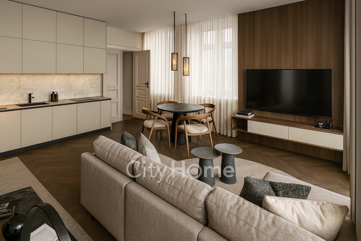 KAR5_vizualizace navrhované dispozice_A3.1 obývák 2