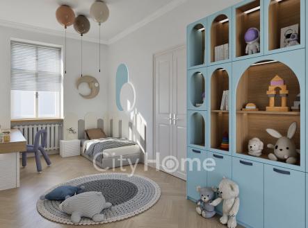 Mělnická12_A3_3_vizualizace (1) | Prodej bytu, 3+1, 149 m²