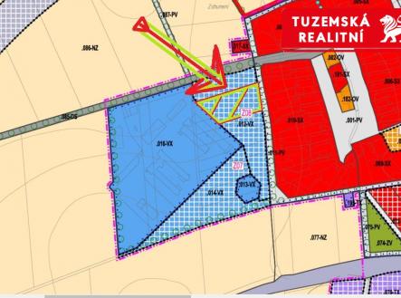 UP mapa.jpg | Prodej - pozemek pro komerční výstavbu, 5 681 m²