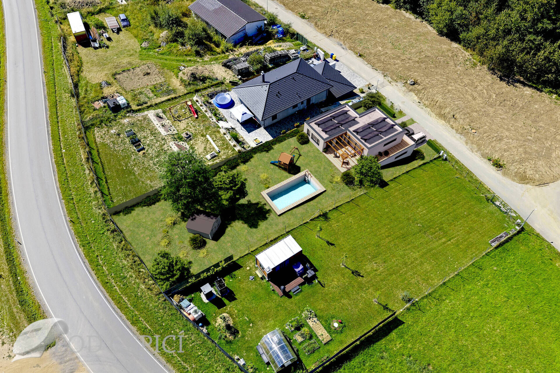 Prodej stavebního pozemku, 1.058m2, Ždárná