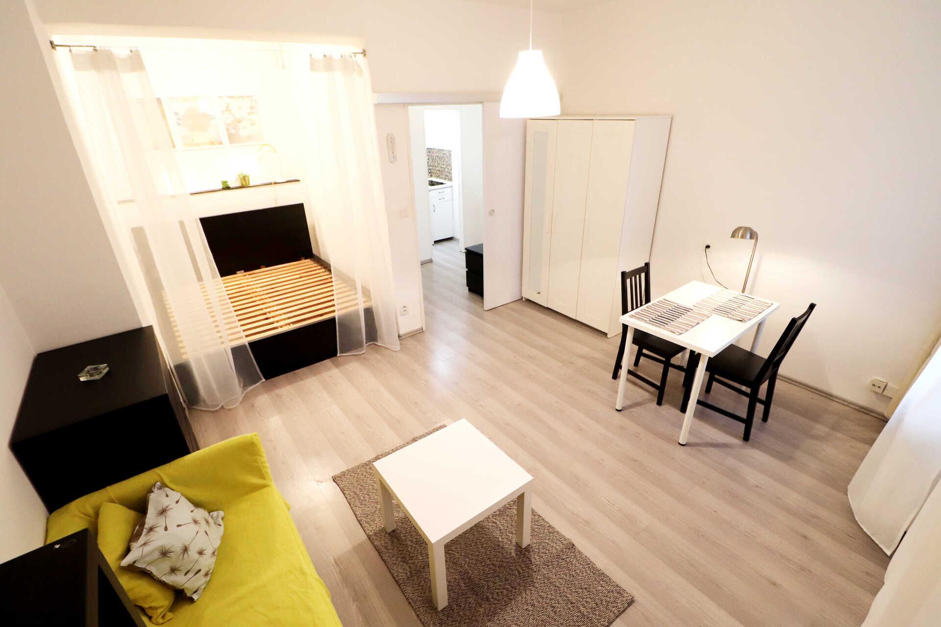 Pronájem bytu 1+kk, 29m2, Cihlářská, Brno