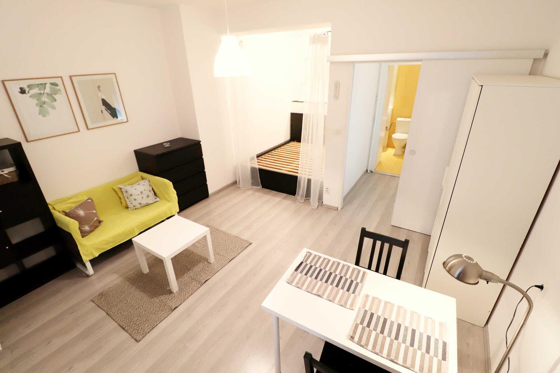 Pronájem bytu 1+kk, 29m2, Cihlářská, Brno