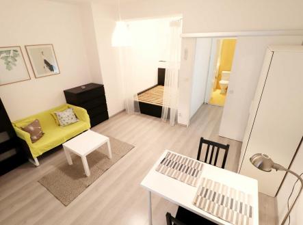 Pronájem bytu, 1+kk, 29 m²