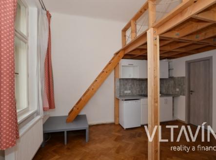 Pronájem bytu 1+kk, 24 m2, ul. Mánesova, Praha 2 - Vinohrady | Pronájem bytu, 1+kk, 28 m²