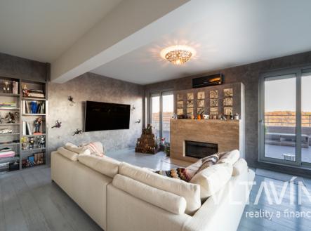 Prodej 4+kk/T,L,B,2xG, 244 m2, Praha 5 - Barrandov | Prodej bytu, 4+kk, 244 m²