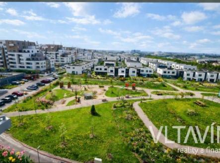 Pronájem bytu 3+kk s velkou terasou a garážovým stáním v novostavbě | Pronájem bytu, 3+kk, 83 m²