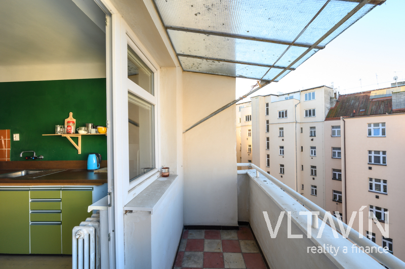 Pronájem bytu 2+1, 68 m2, Praha 7 - Holešovice
