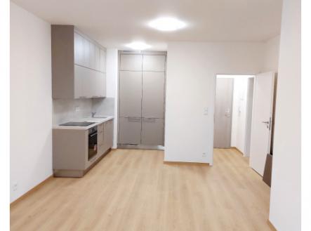 Pronájem novostavby 2+kk s terasou 61 m2 s terasou a garáží | Pronájem bytu, 2+kk, 61 m²