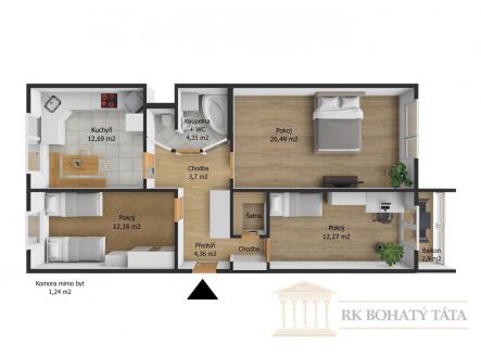 foto: 2 | Prodej bytu, 3+1, 78 m²