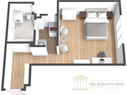foto: 3 | Prodej bytu, 1+kk, 35 m²