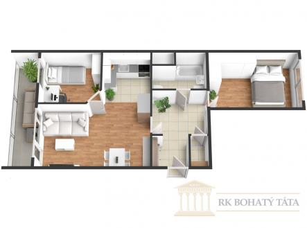 foto: 4 | Prodej bytu, 3+kk, 60 m²