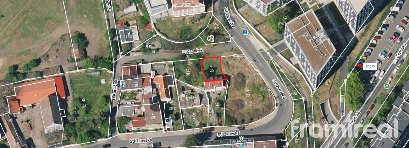 Prodej pozemky pro bydlení, 167 m² - Praha - Střížkov