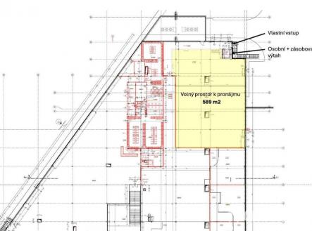 OC Kaštan3 | Pronájem - obchodní prostor, 589 m²
