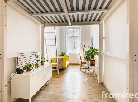 Pokoj č. 1 | Pronájem bytu, 1+kk, 19 m²