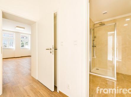 Byt 1_průhled | Prodej bytu, 1+kk, 38 m²