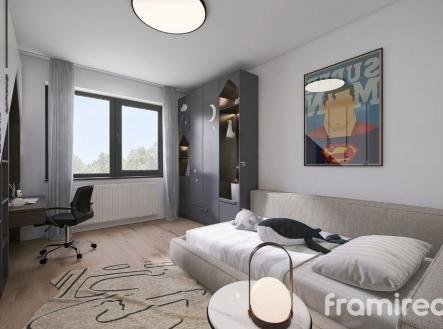 vizualizace dětský pokoj | Prodej - dům/vila, 179 m²