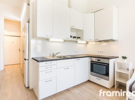 Kamínky_Byt_Kuchyňská Linka | Pronájem bytu, 1+kk, 33 m²