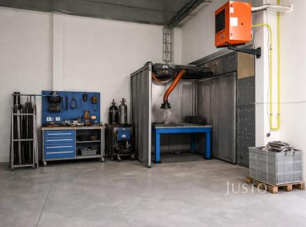 Pronájem - skladovací prostor, 325 m²