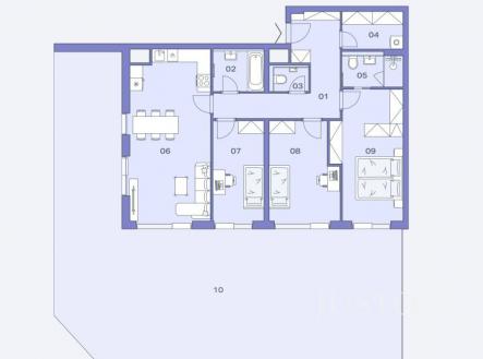 Prodej bytu, 4+kk, 238 m²