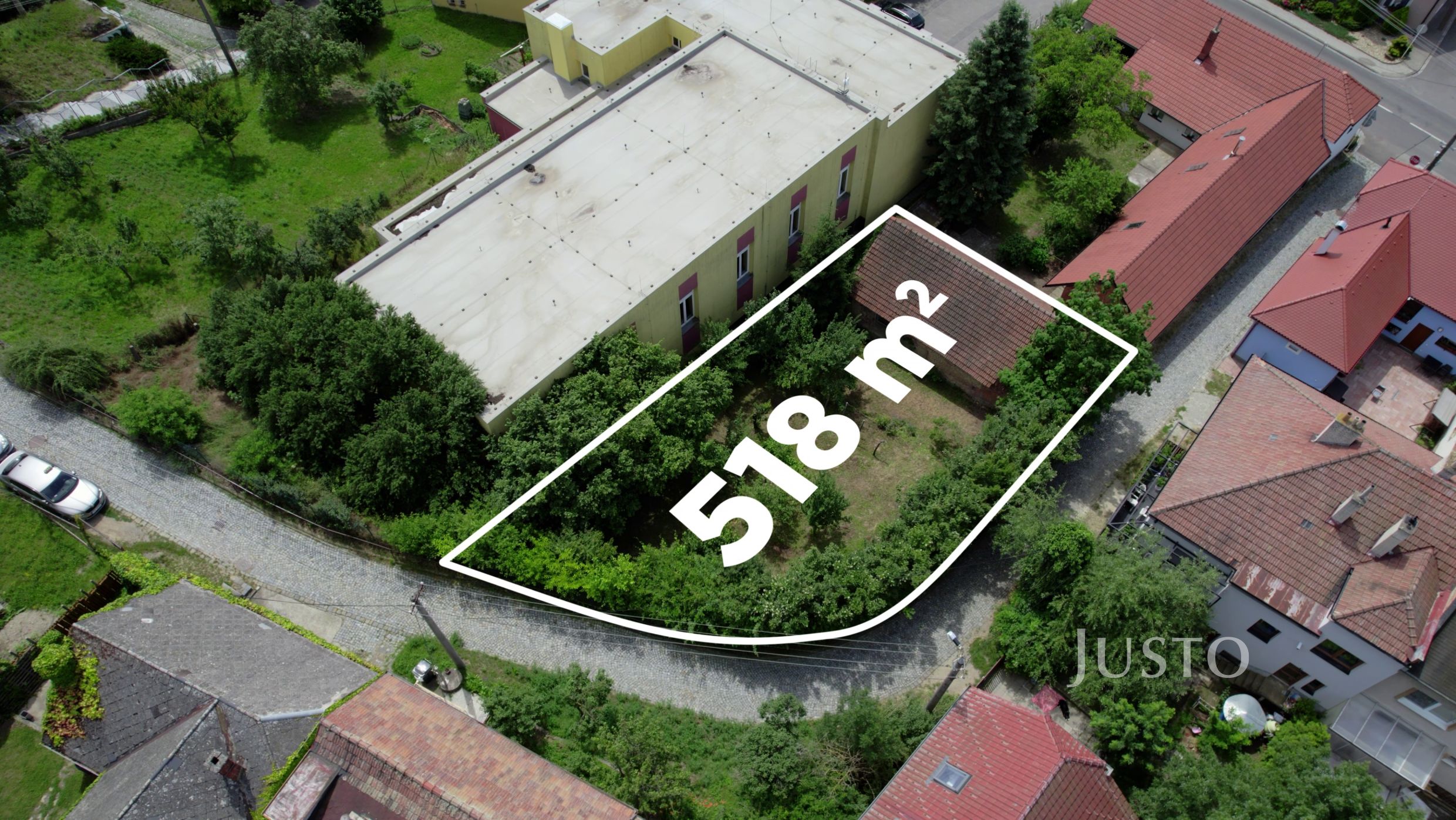 Prodej pozemku, 518 m², Uherské Hradiště - Sady