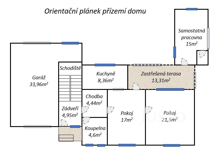 Prodej RD, 201 m², (584 m²), Praha 9 - Čakovice