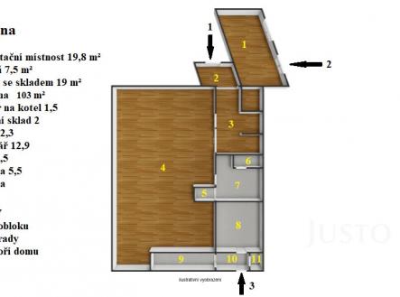 Prodej - obchodní prostor, 190 m²