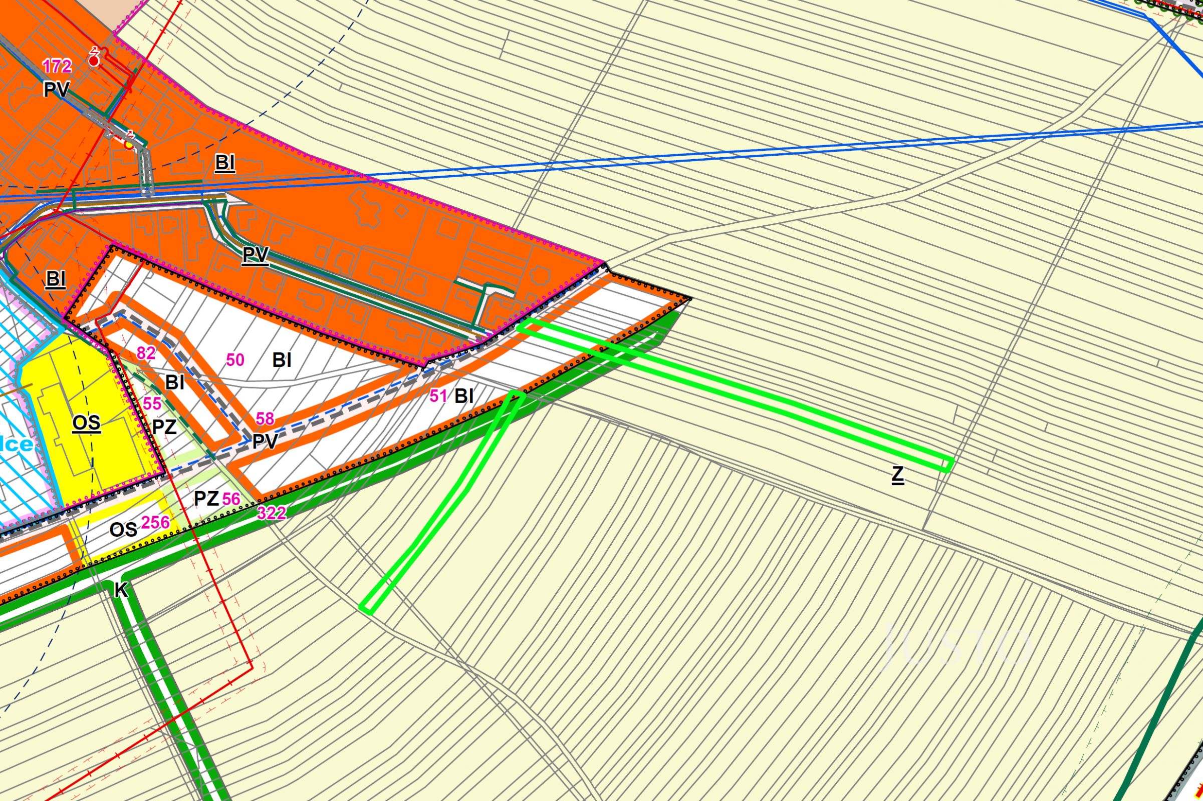 Prodej pozemku, 4811 m², Uherské Hradiště - Mařatice