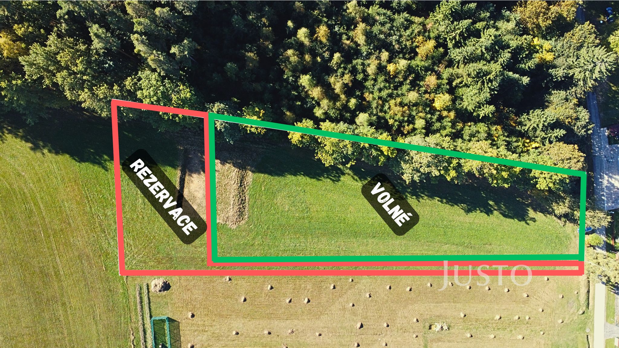 Prodej pozemku 3968 m², Bída - Soběnov