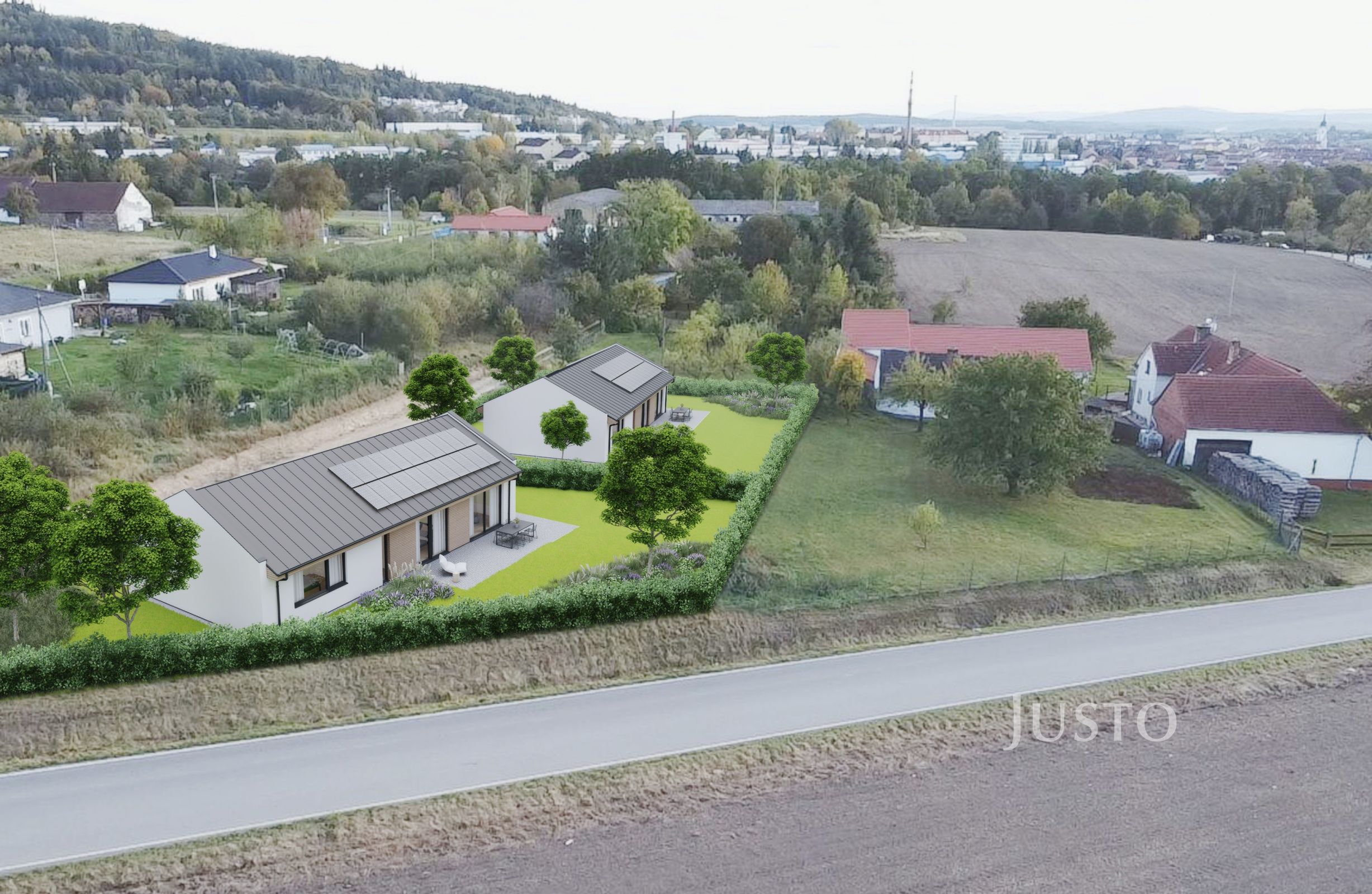 Prodej pozemku vč. stavebního povolení pro výstavbu RD, 1518 m², Vrcovice - Staré Lázně