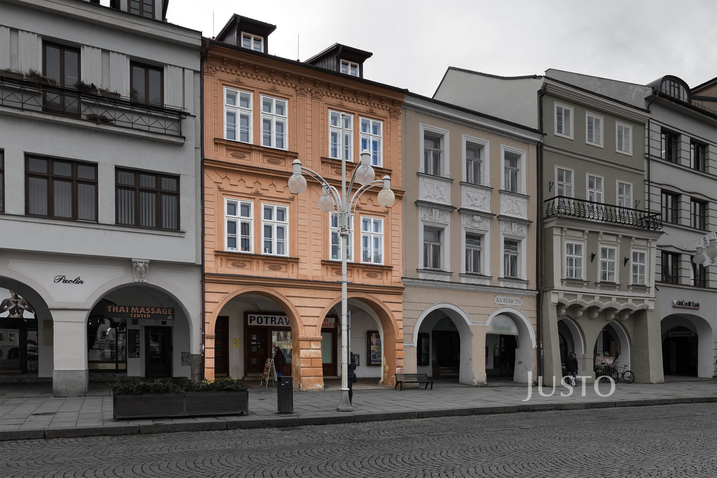Prodej obchodních prostor, 301 m², nám. Přemysla Otakara II., České Budějovice
