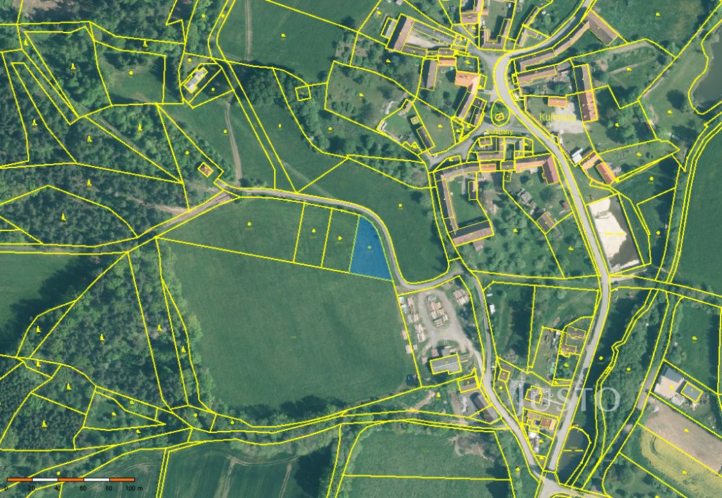 Prodej pozemku pro výstavbu RD Kuřimany od 1 019 m²