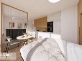 Prodej bytu, 1+kk, 34,7 m²
