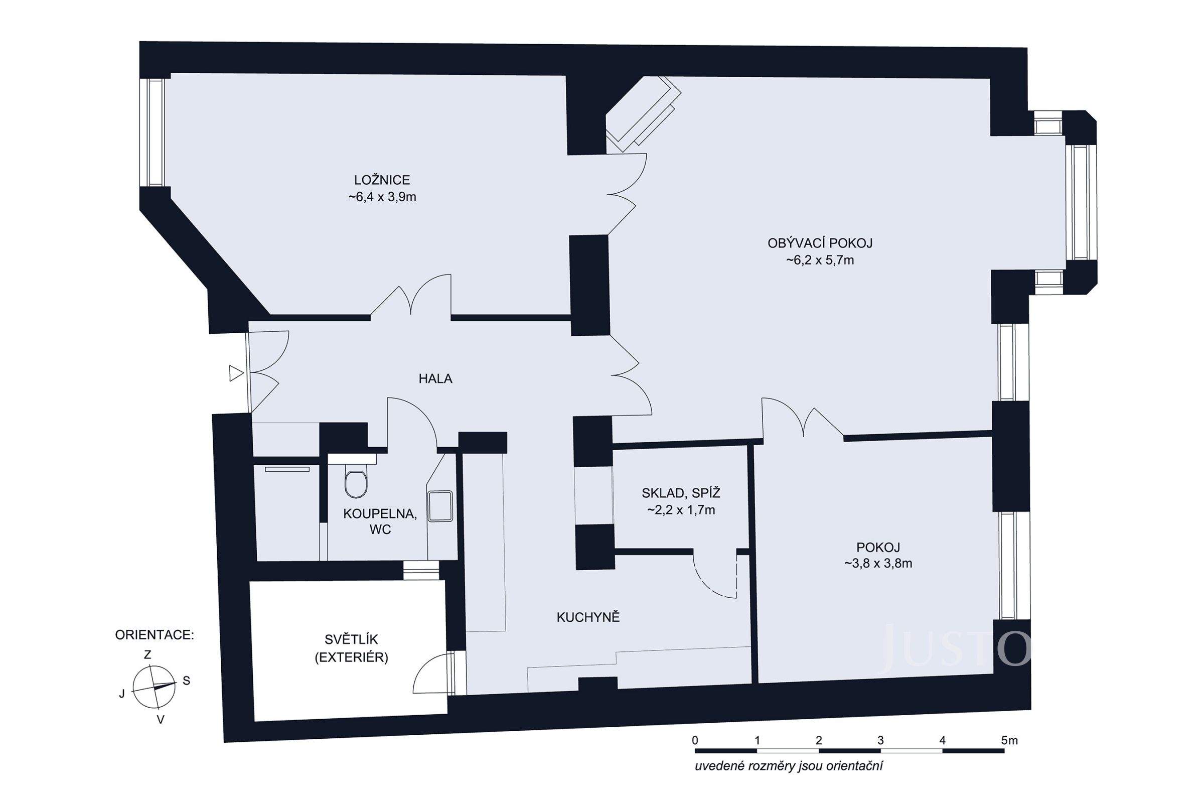 Prodej 3+1, 109 m², České Budějovice - Centrum